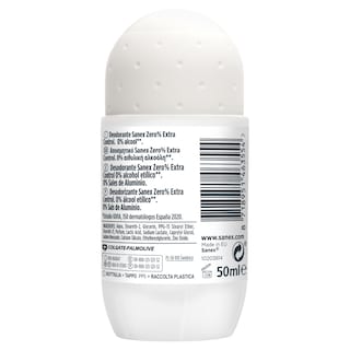 SANEX | Αποσμητικό Roll On Zero% Extra Control 50ml