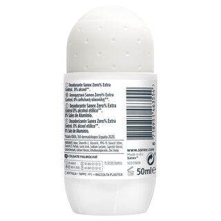 SANEX | Deodorant Roll On Zero% Extra Control 50ml