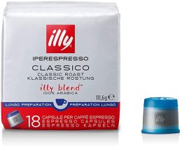 ILLY | Κάψουλες Καφέ IperEspresso Classico Lungo 18 Τεμάχια Έκπτ 0.7Ε