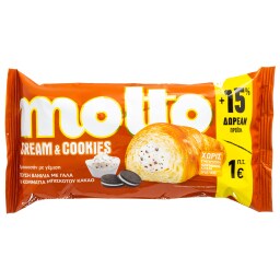 MOLTO | Κρουασάν Βανίλια & Μπισκότο 92g