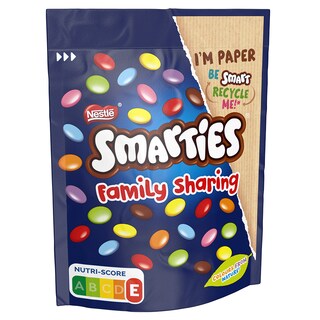 SMARTIES | Κουφετάκια Γεμιστά Σοκολάτα Γάλακτος Σακούλα 240gr