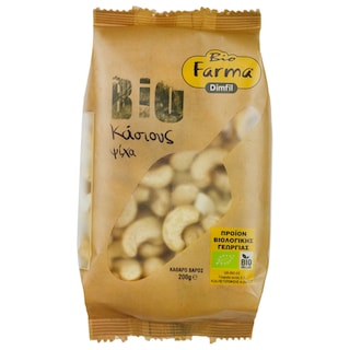 BIO FARMA | Cashews Raw Organic 200g