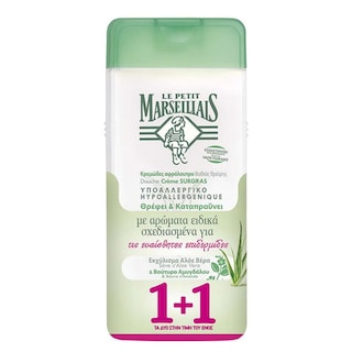 LE PETIT MARSEILLAIS | Αφρόλουτρο Βούτυρο Αμυγδάλου 650ml 1+1 Δώρο