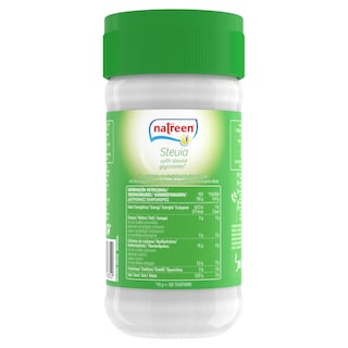 NATREEN | SUGAR SUBSTITUTE WITH STEVIA JAR 45GR