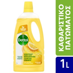 DETTOL | Υγρό Γενικού Καθαρισμού Φρεσκάδα Λεμόνι 1lt