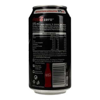 COCA COLA | ΑΝΑΨΥΚΤΙΚΟ COLA KΟΥΤΙ 375 ML