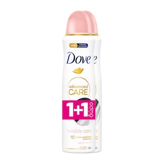 DOVE | Αποσμητικό Spray Advanced Care Invisible 150ml 1+1 Δώρο