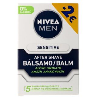 NIVEA | After Shave Balm Sensitive 100ml Έκπτωση 2Ε