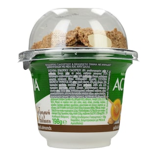 ACTIVIA | Επιδόρπιο Γιαουρτιού με Μέλι και Αμύγδαλα 198g