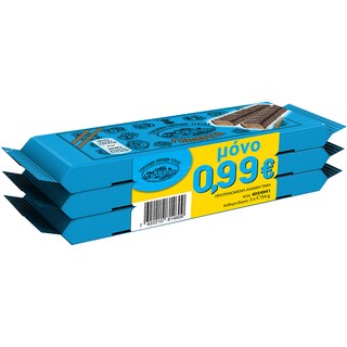 ΠΑΥΛΙΔΗΣ | Γκοφρέτα Σοκολάτα Υγείας 3x34gr