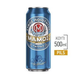 ΜΑΜΟΣ | Μπύρα Pilsner Κουτί 500ml