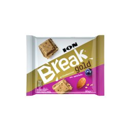 ΙΟΝ | BREAK | Σοκολάτα Γάλακτος Blueberries & Αμύγδαλα 85g