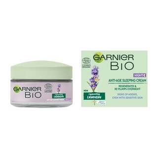 GARNIER | Κρέμα Νύχτας Bio Αντιρυτιδική Λεβάντα 50ml