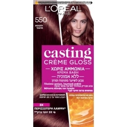 CASTING | C GLOSS | ΗΜΙΜΟΝΙΜΑ ΧΡΩΣΤΙΚΑ ΜΑΛΛΙΩΝ No 550 ΑΚΑΖΟΥ 48 ML