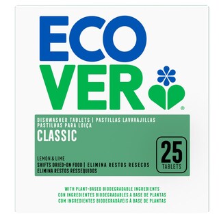 ECOVER | Κάψουλες Πλυντηρίου Πιάτων Classic Λεμόνι 500g
