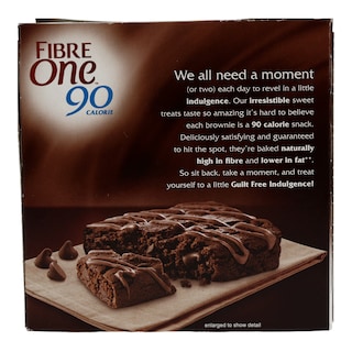 FIBRE | BROWNIE ΜΕ ΓΕΥΣΗ ΣΟΚΟΛΑΤΑ 120 GR FIBRE ONE ΣΟΚΟΛΑΤΑ 120G