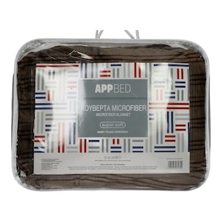 APP | Κουβέρτα Microfiber Διπλή 1 Τεμάχιο