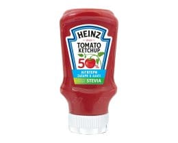 HEINZ | Κέτσαπ Λιγότερη Ζάχαρη & Αλάτι Top Down 435g