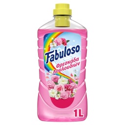 FABULOSO | Καθαριστικό Πατώματος Φρεσκάδα Λουλουδιών 1lt