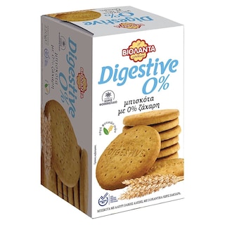 ΒΙΟΛΑΝΤΑ | Μπισκότα Digestive 0% Ζάχαρη 220g