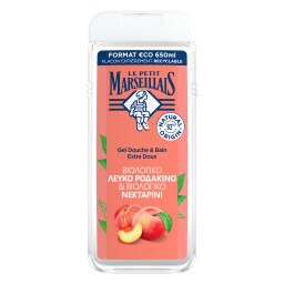 LE PETIT MARSEILLAIS | Αφρόλουτρο Βιολογικό Λευκό Ροδάκινο 650ml