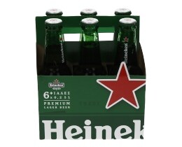 HEINEKEN | ΜΠYΡΑ ΦΙΑΛΗ 6 X 250 ML