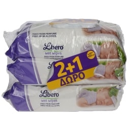 LIBERO | ΜΩΡΟΜΑΝΤΗΛΑ  3 Χ 64 ΤΕΜ ΠΡΟΣΦΟΡΑ 2 + 1 ΔΩΡΟ