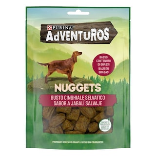 PURINA ONE | Σκυλοτροφή Adventuros Nuggets με Αγριόχοιρο 90g