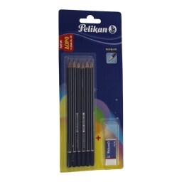 PELIKAN | ΞΥΛΟΜΟΛΥΒΟ ΗΒ 6 ΤΕΜΑΧΙΑ 1 ΤΕΜ ΚΑΙ ΠΡΟΣΦΟΡΑ AL30 ΔΩΡΟ