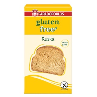 ΠΑΠΑΔΟΠΟΥΛΟΥ | RUSKS GLUTEN FREE 165 GR