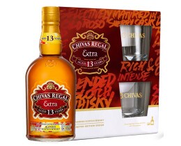 CHIVAS REGAL | Ουίσκι Σκωτίας Chivas Regal Extra 700ml + 2 Ποτήρια