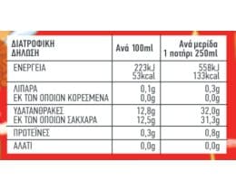 ΟΛΥΜΠΟΣ | OLYMPOS JUICE CARROT 3X250ML(-0.30E)
