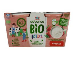 ADVANCE | Γιαούρτι Advance Kids Bio Φράουλα 2x150g