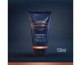 GILLETTE | KING C | GILLETTE KING C SHAVE GEL 150ML
