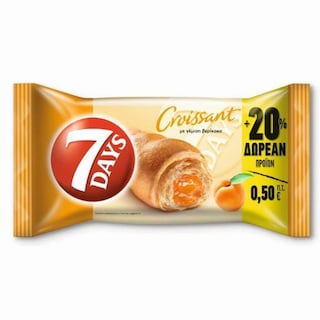 7DAYS | Κρουασάν Βερίκοκο 70gr (+20%)