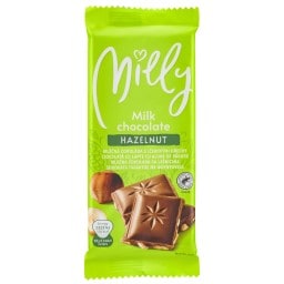MILLY | Σοκολάτα Γάλακτος με Φουντούκια 100g