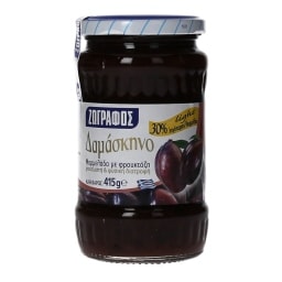 Μαρμελάδα Δαμάσκηνο Φρουκτόζη 415g