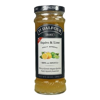 ST.DALFOUR | Μαρμελάδα Λεμόνι και Λάιμ 284g