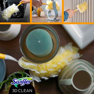 SWIFFER | Μαγικό Φτερό Duster 360 Kit Λαβή + Ανταλλακτικό 1 Τεμάχιο