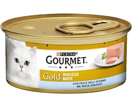GOURMET | GOLD | Γατοτροφή Μους Με Ψάρια Του Ωκεανού 85 gr