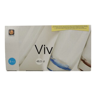 - | Ποτήρια Νερού 48cl 3 Τεμάχια