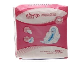 ALWAYS | ΣΕΡΒΙΕΤΕΣ SENSITIVE ULTRA NORMAL PLUS 10 ΤΕΜ