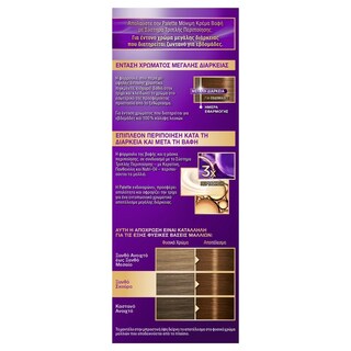 PALETTE | Βαφή Μαλλιών Intensive Color Creme 7.56 Μπρονζέ Μόκα 1 Τεμάχιο