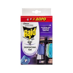 RAID | ΣΚΟΡΟΑΠΩΘΗΤΙΚΑ GEL ΛΕΒΑΝΤΑ 6 ΤΕΜ