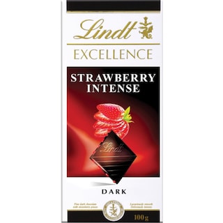 LINDT | Σοκολάτα Γάλακτος Ελβετική Φράουλα 100gr