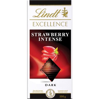 LINDT | Σοκολάτα Γάλακτος Ελβετική Φράουλα 100gr