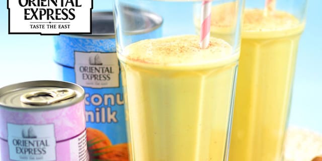 Θρεπτικό Smoothie με Μάνγκο και Γάλα Καρύδας