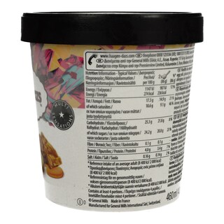 HAAGEN DAZS | Παγωτό Macadamia Nut Brittle 400g