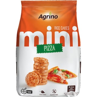 AGRINO | Ρυζογκοφρέτες Μίνι Pizza 50g