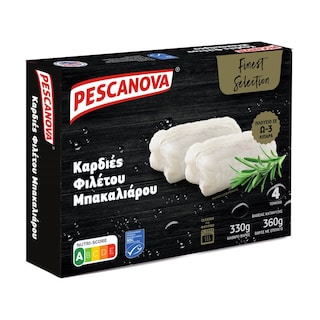 PESCANOVA | Καρδιές Φιλέτου Μπακαλιάρου 330g